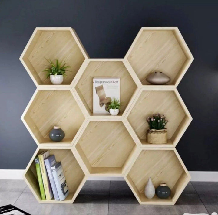 MADALENA Honeycomb Wall Display Shelf