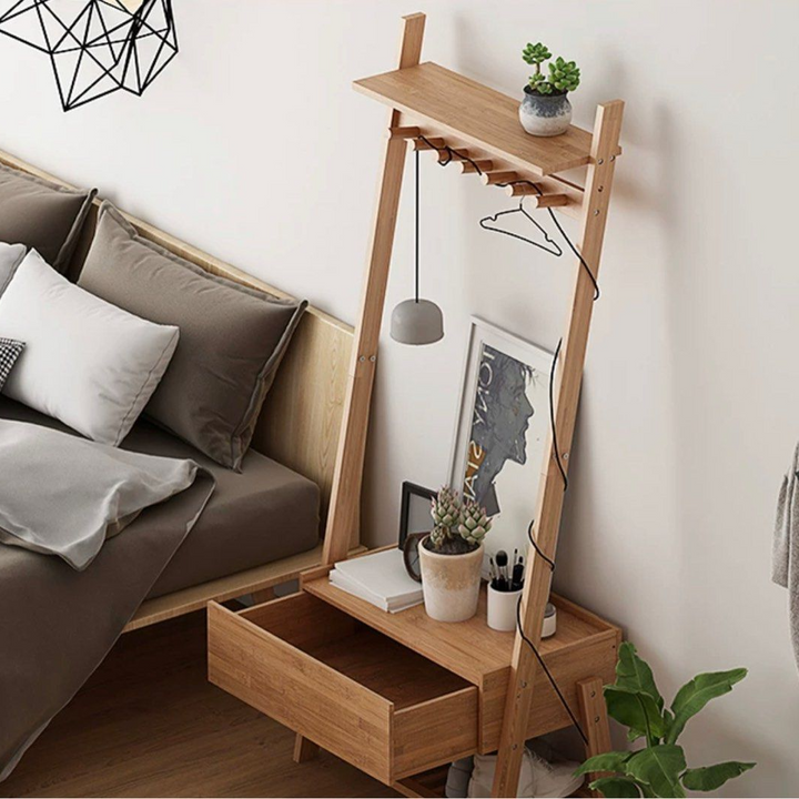 ROSS Rustic Bedside Rack/Table
