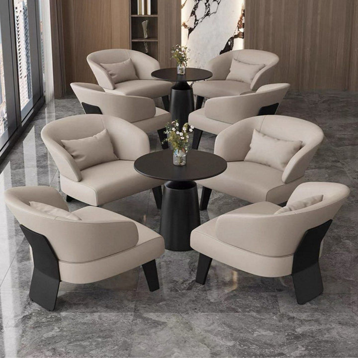 LYRO Modern Leather Lounge Chair