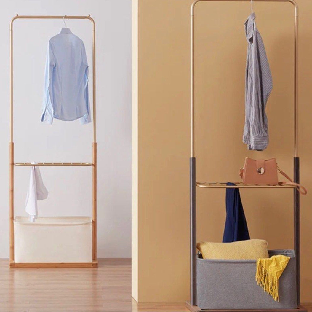 BELMIRO Bamboo Hall Rack