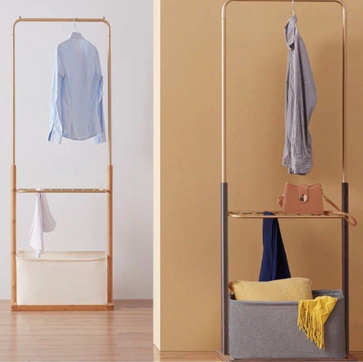 BELMIRO Bamboo Hall Rack