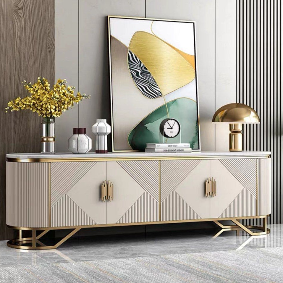 KAZIA Modern Sintered Stone TV Console