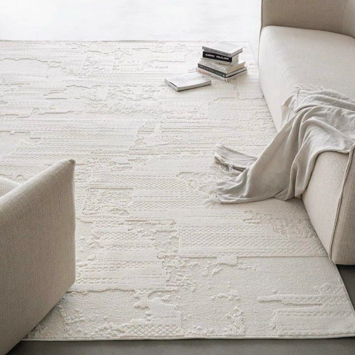 LINDE Modern Water Resistant Textured Rug