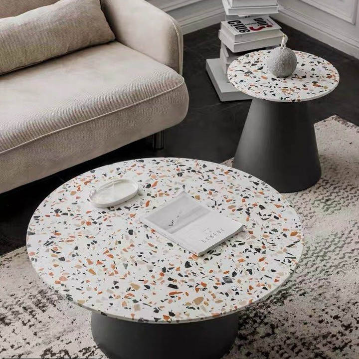 AVERSA Modern Terrazzo Coffee Table