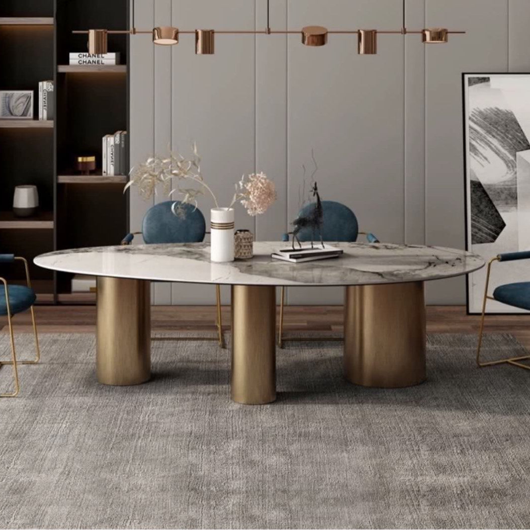 HARVEY Modern Marble Dining Table