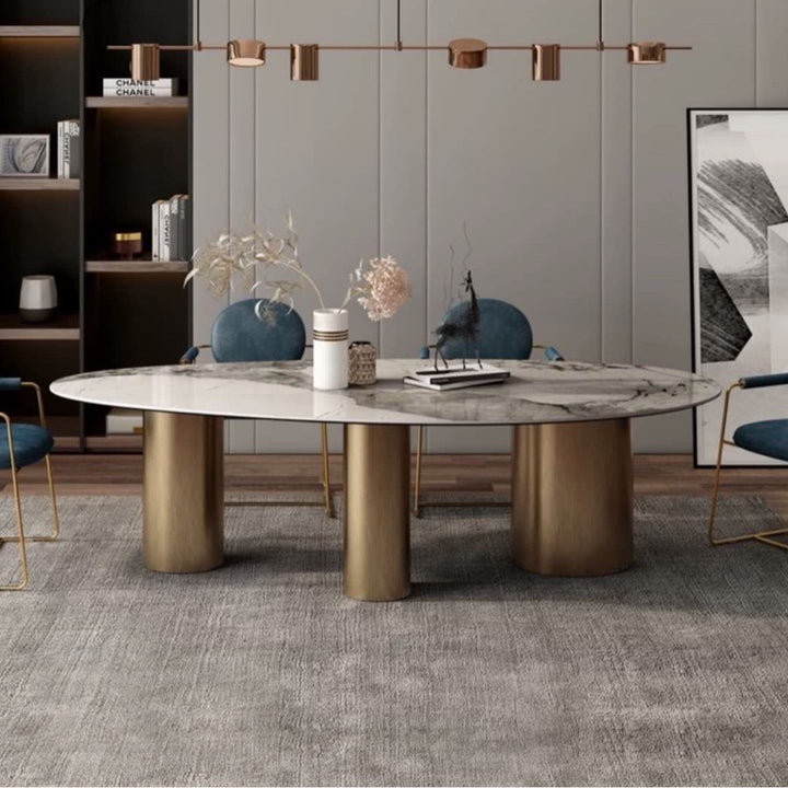HARVEY Modern Marble Dining Table
