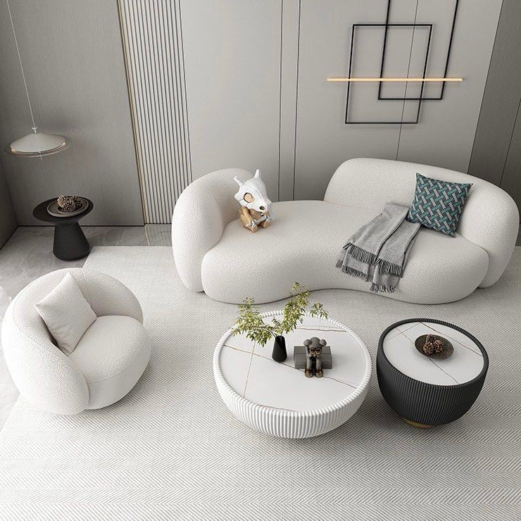 RAZEL Modern Boucle Sofa