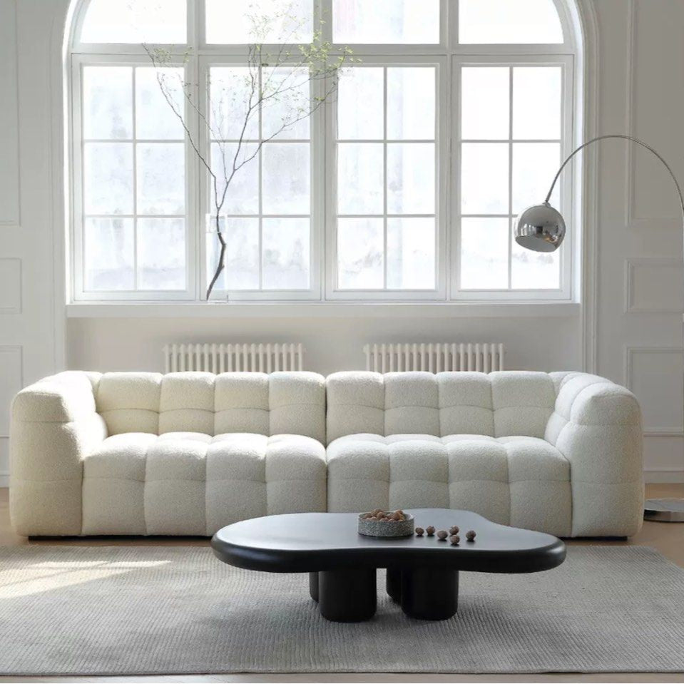 NAT Modern Boucle Fabric Sofa