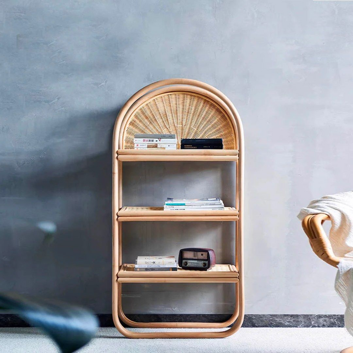 HAROLDO Rattan Bookcase