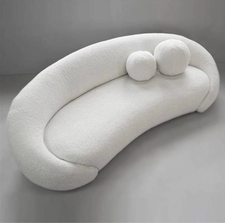 ALISEN Boucle Curve Sofa