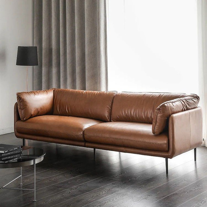 VOSSA Genuine Leather Sofa