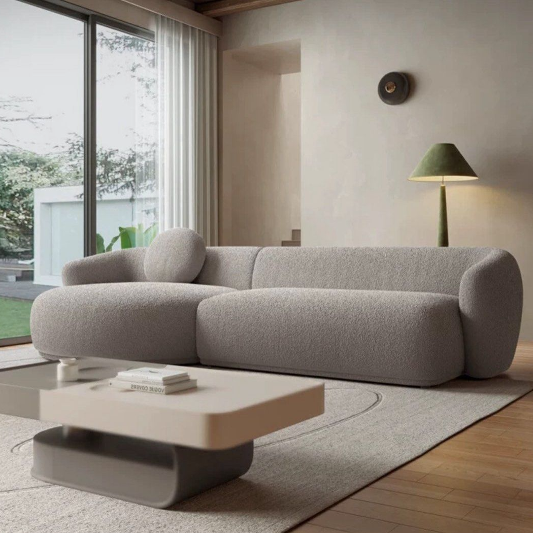 DELVORA Modern Boucle Sofa