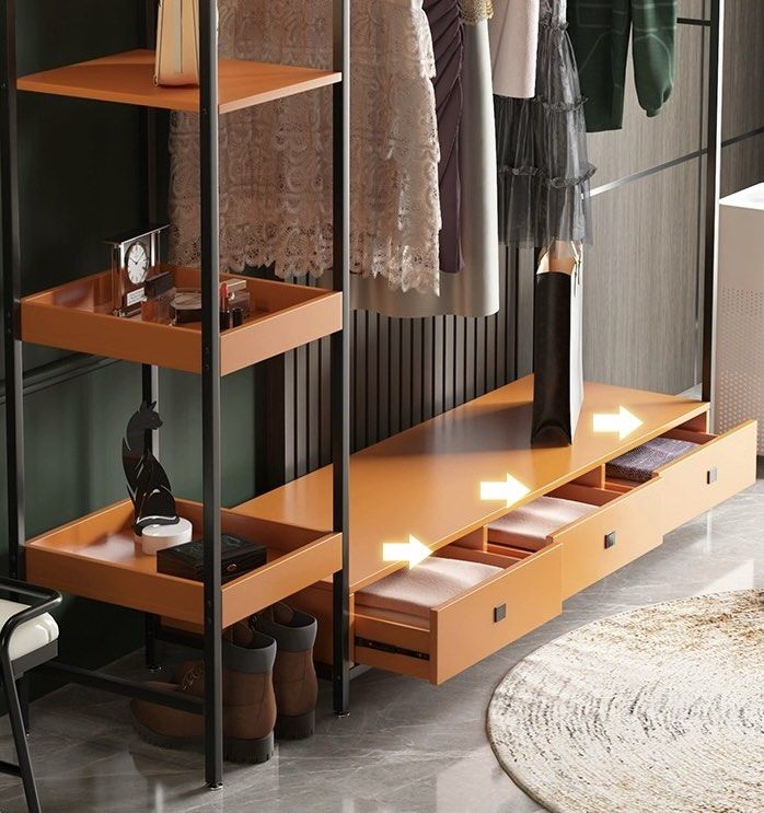 SECUNDA Modern Open Concept Wardrobe