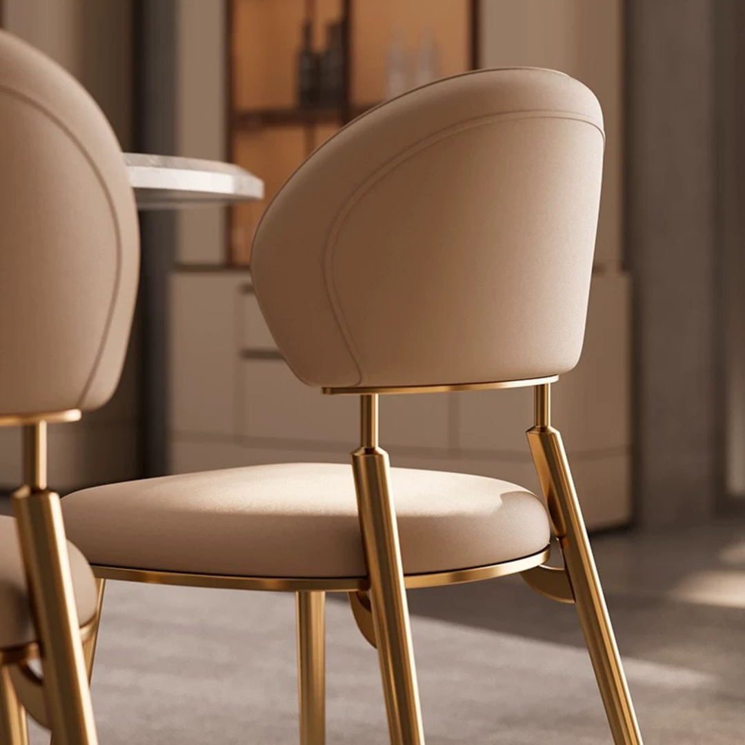 AVA Modern Leather Dining Chair