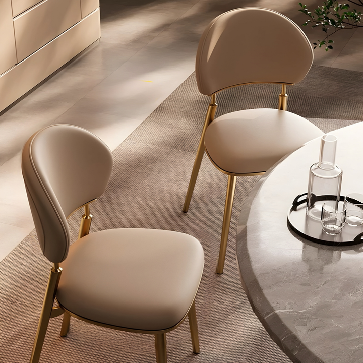 AVA Modern Leather Dining Chair