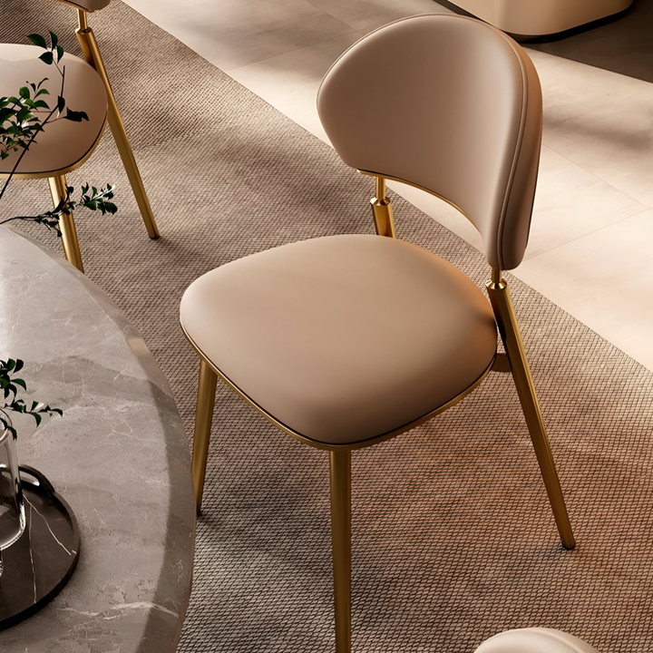AVA Modern Leather Dining Chair