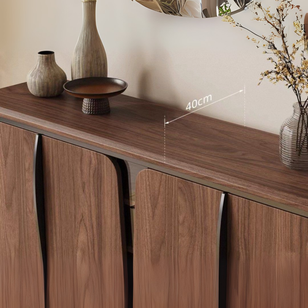LYNS Modern Solid Wood Sideboard