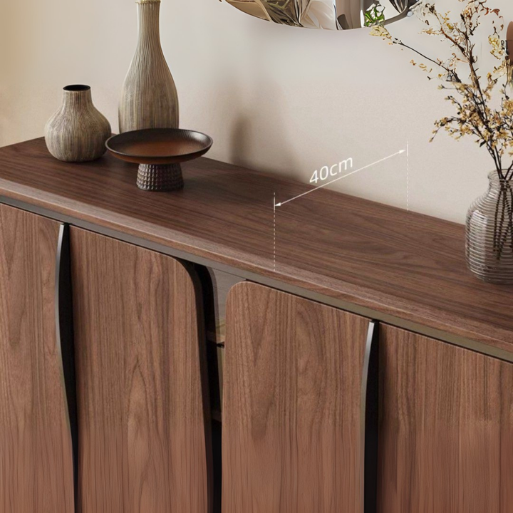 LYNS Modern Solid Wood Sideboard