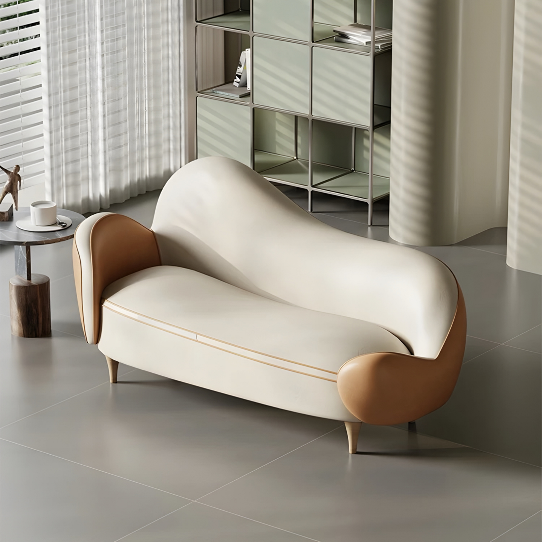 AIRRO Modern Leather Sofa
