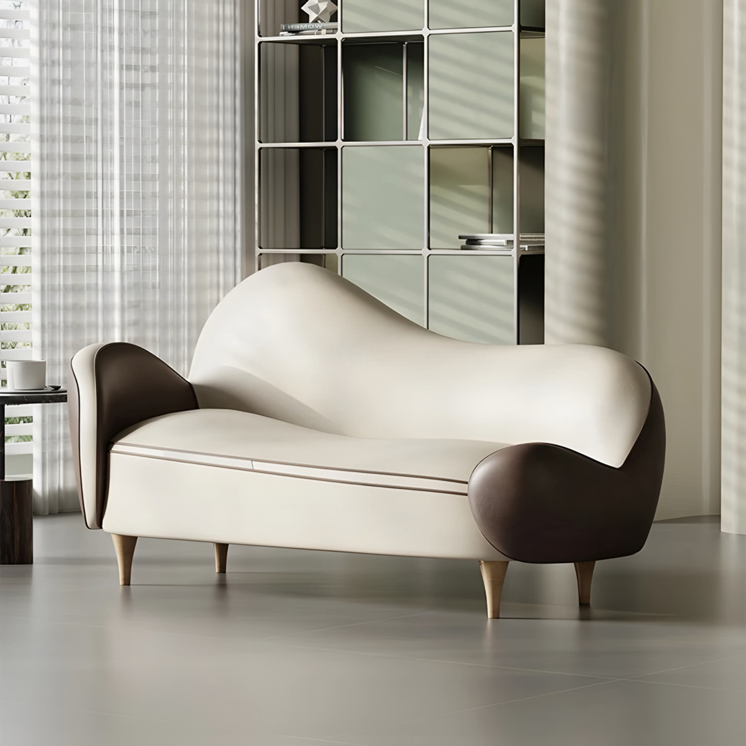 AIRRO Modern Leather Sofa