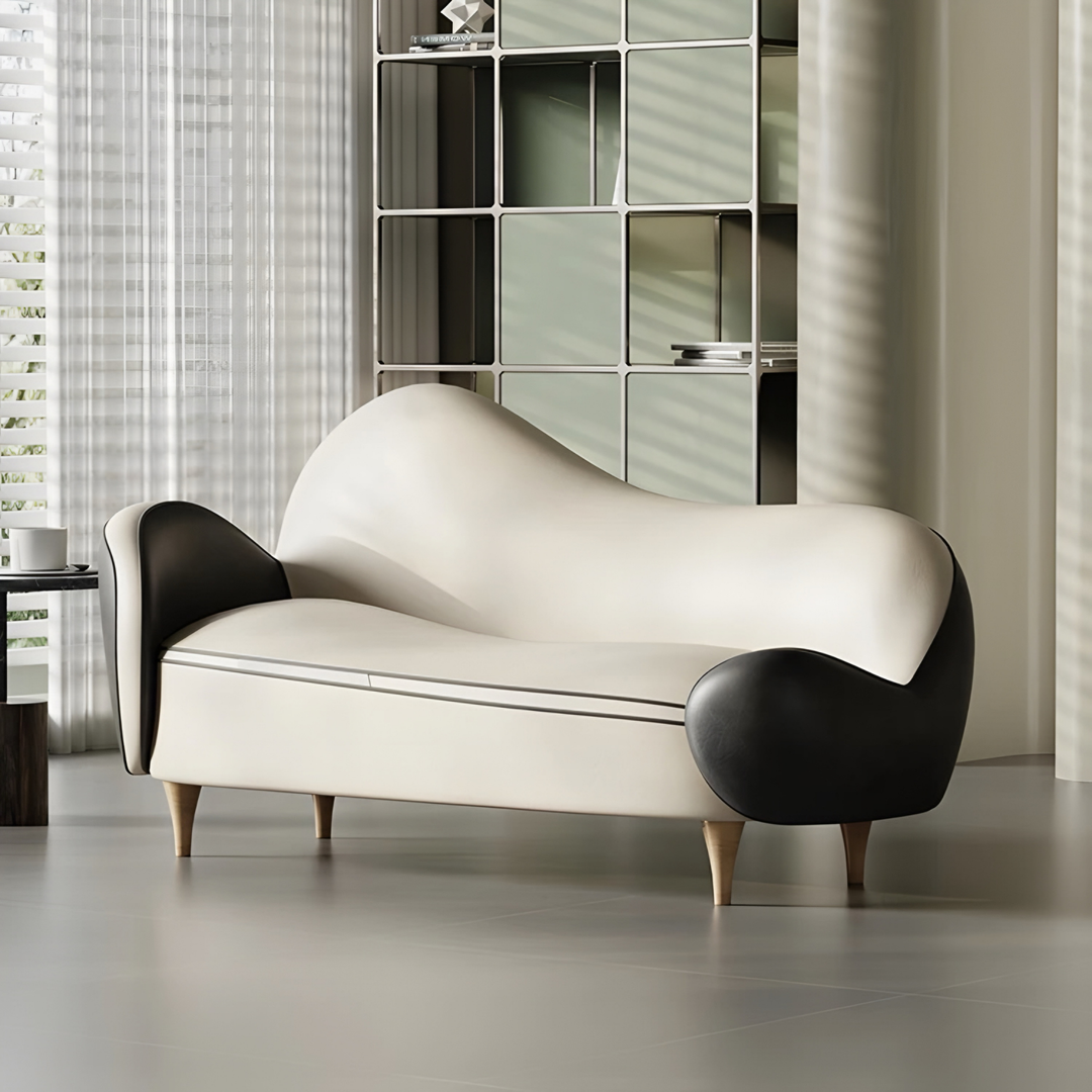 AIRRO Modern Leather Sofa