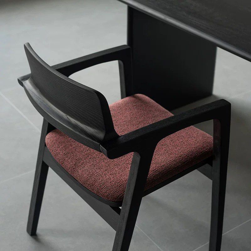 PERCY Japandi Solid Wood Dining Chair