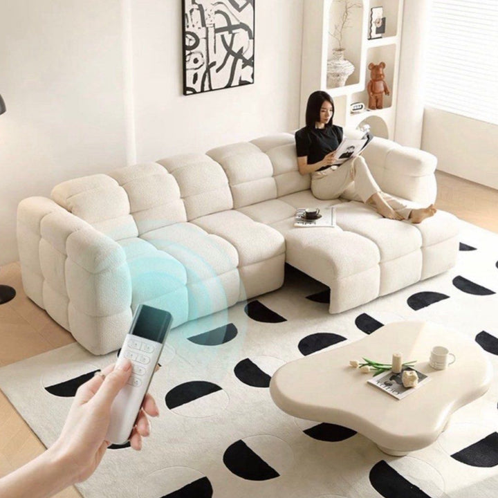 KELS Modern Electric Motorised Boucle Sofa