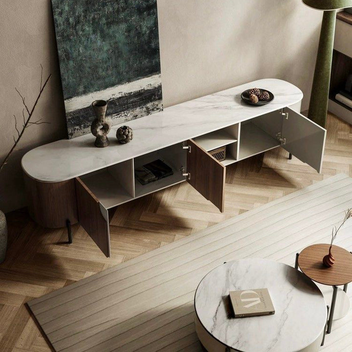KOMA Modern TV Console & Coffee Table