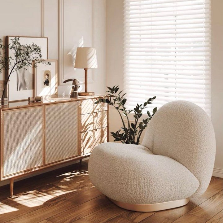 MERRITT Modern Rotatable Lounge Chair