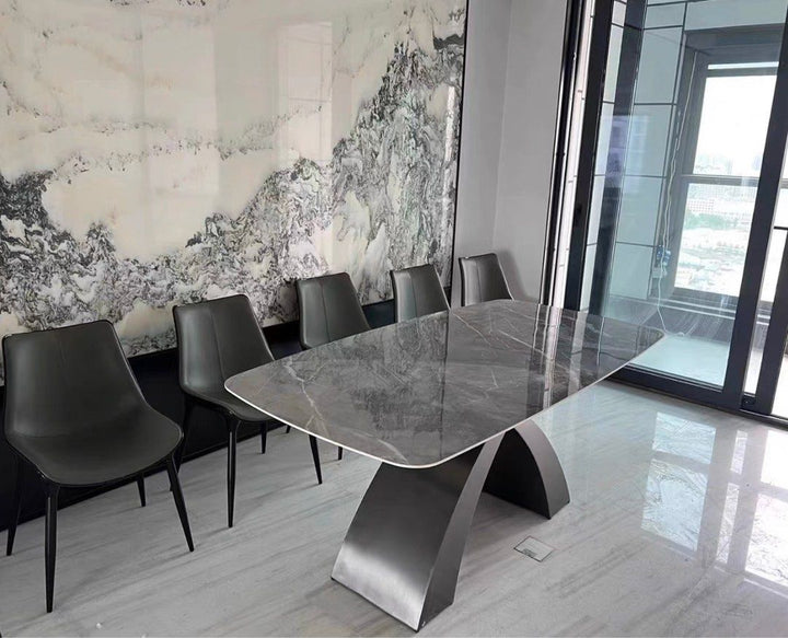 FENTON Modern Sintered Stone Dining Table