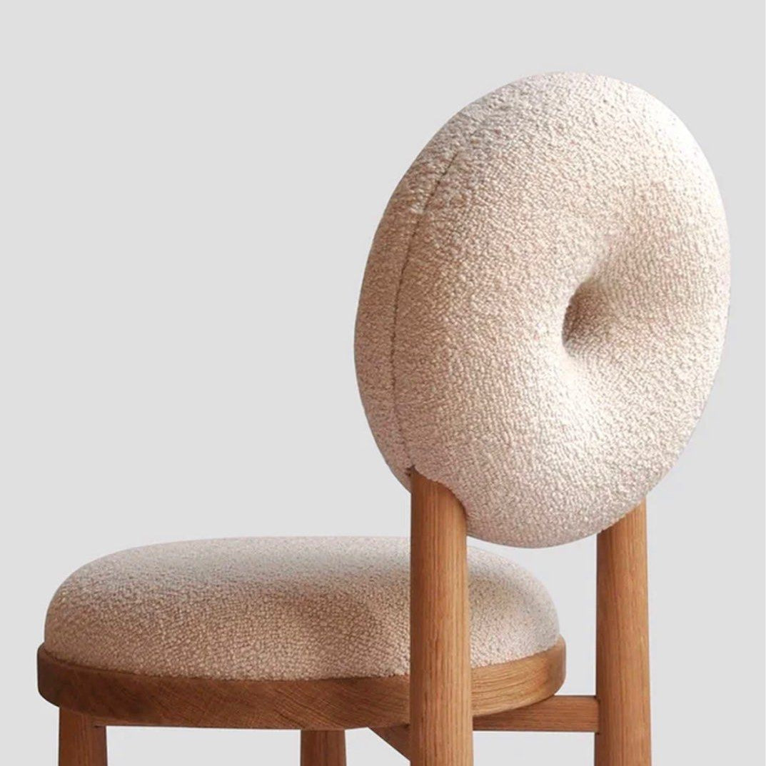 JULIEN Modern Boucle Dining Chair