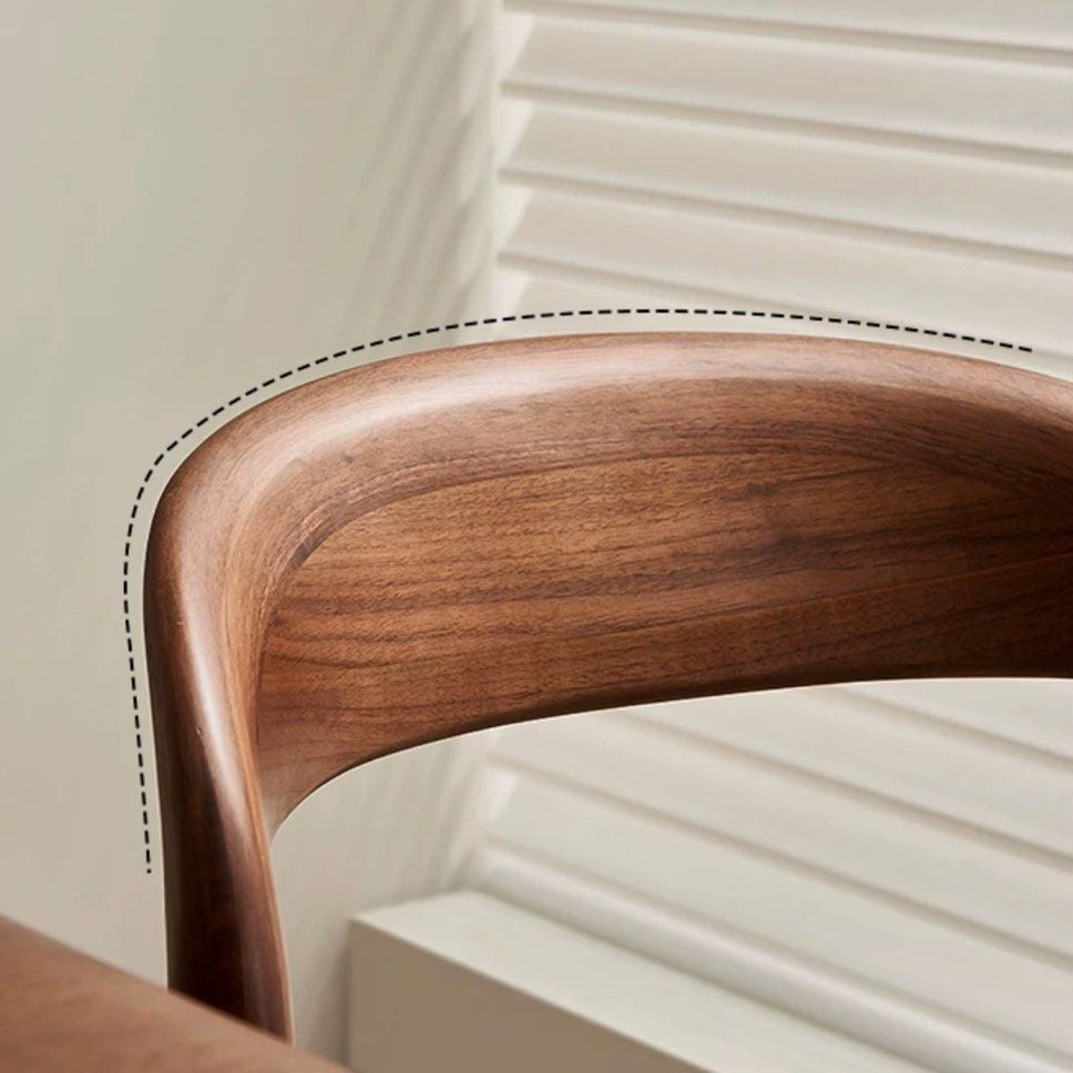 LEANN Modern Solid Wood Dining Chair