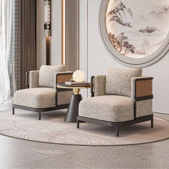 AFREL Modern Lounge Chair and Sofa Set