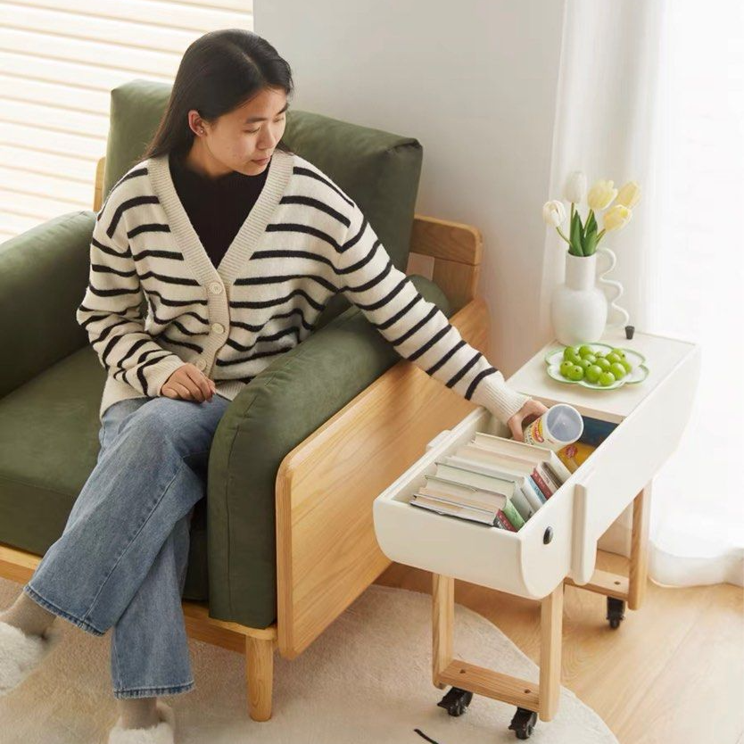 KYRA Scandinavian Fabric Armchair