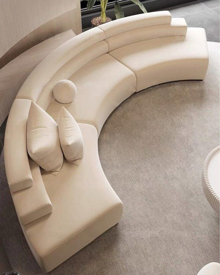COSCA Scratch Resistant Sectional Sofa