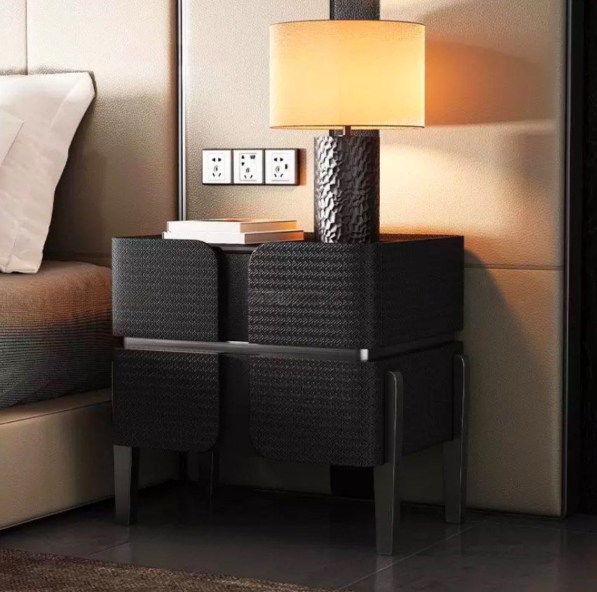 ATRIS Modern Sintered Stone Bedside Table