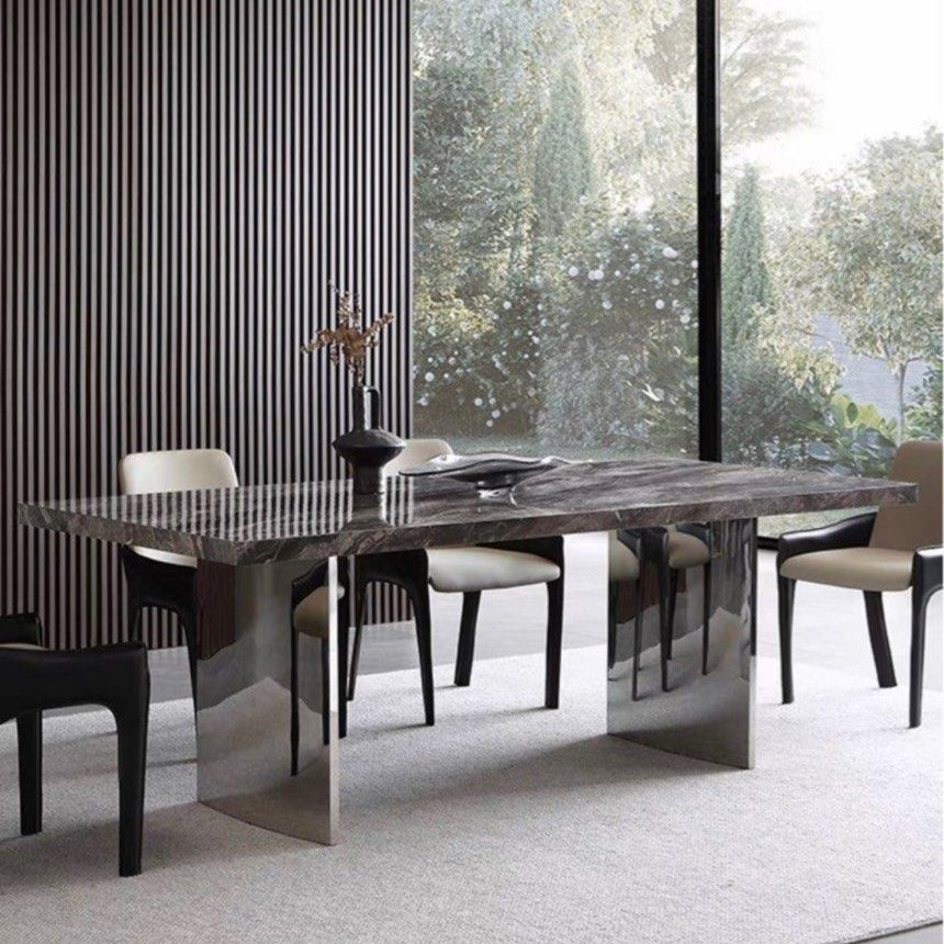 LEEDON Modern Marble Dining Table