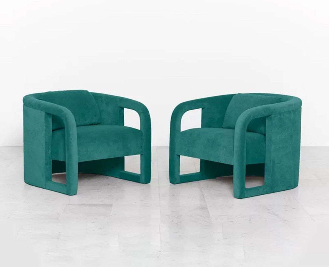 WALTER Modern Velvet Lounge Chair