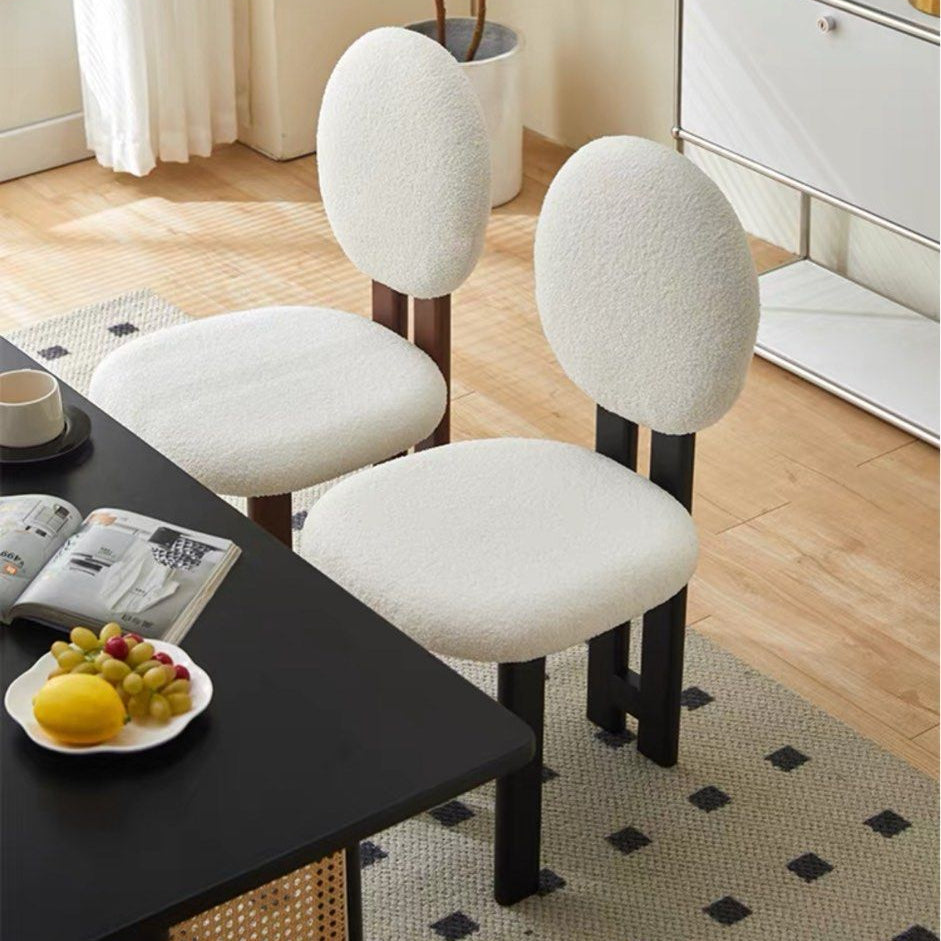 DON Mid-Century Boucle Dining Chair