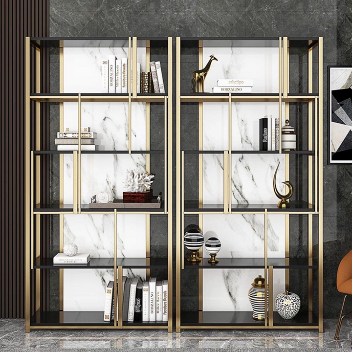 RASHEY Modern Display Shelf