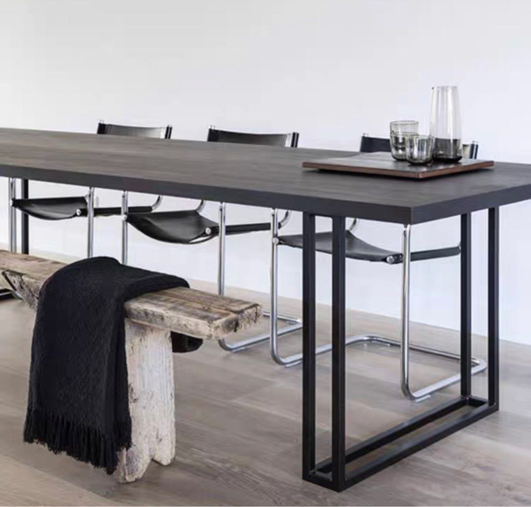 RUSSELL Modern Solid Wood Dining Table / Office Desk