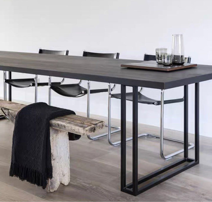 RUSSELL Modern Solid Wood Dining Table / Office Desk