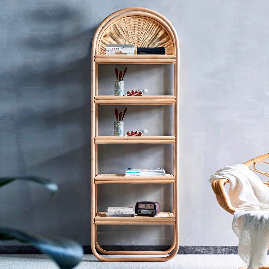 HAROLDO Rattan Bookcase