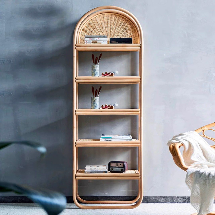 HAROLDO Rattan Bookcase