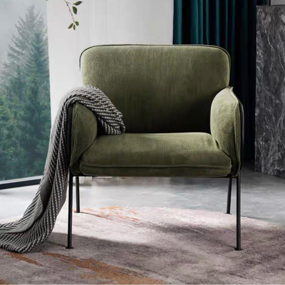 KAYLA Modern Velvet Lounge Chair
