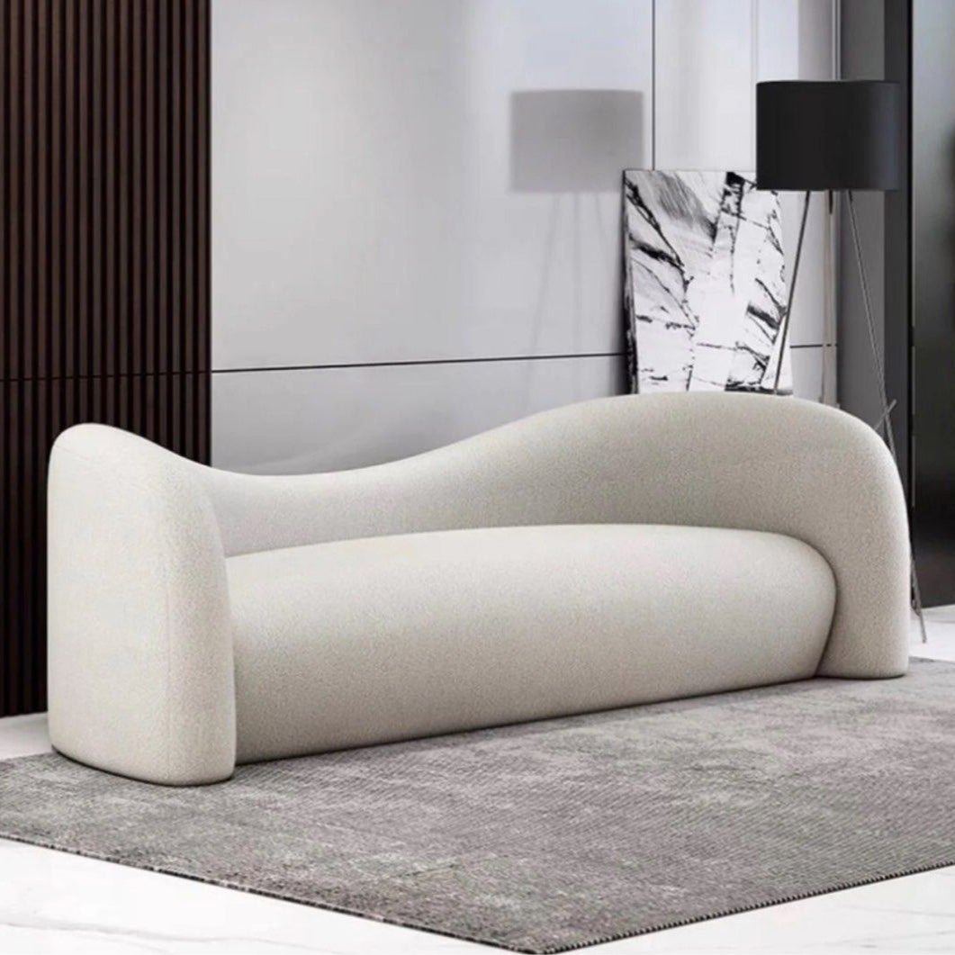 DIXIE Performance Boucle Curve Sofa
