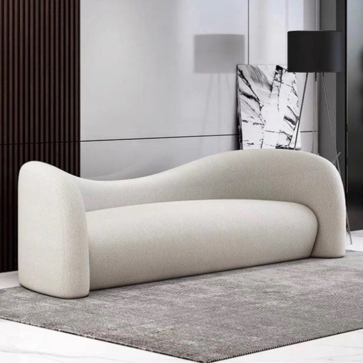 DIXIE Performance Boucle Curve Sofa