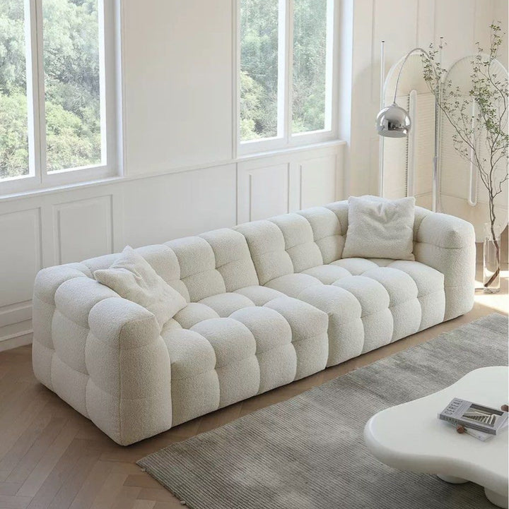 NAT Modern Boucle Fabric Sofa