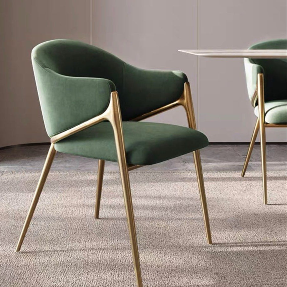 ETEREO Modern Boucle Dining Chair