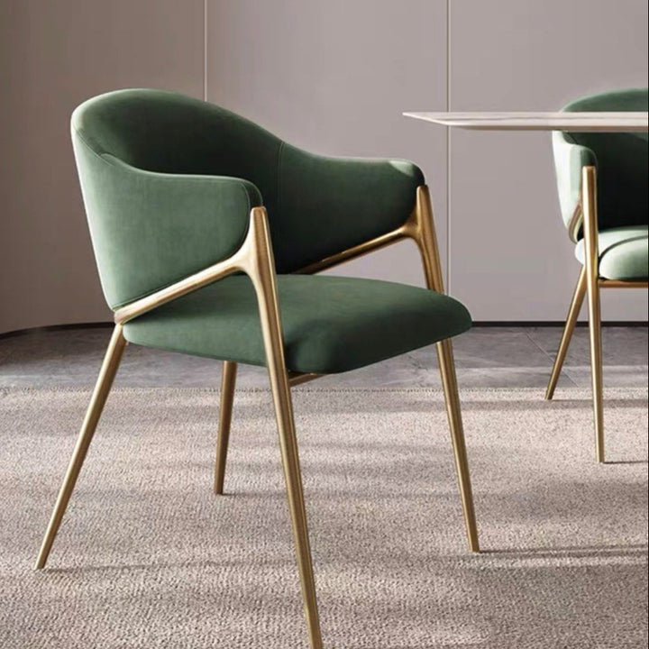 ETEREO Modern Boucle Dining Chair